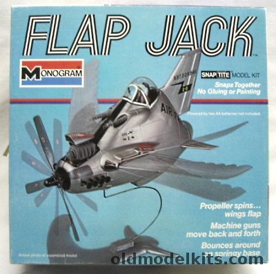 Monogram 1/48 Flap Jack Motorized Aircraft, 7503 plastic model kit